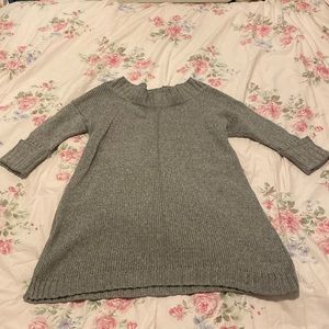 Free people gray sweater